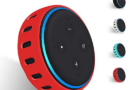 Hydream Custodia in Silicone per Amazon Echo Dot 3a Generazione – Altoparlante Intelligente con Integrazione Alexa, Leggera Antiscivolo Morbido Antiurto Supporto Protettivo Custodia Cover (Rosso)