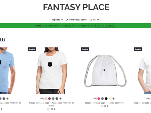 ★FANTASY PLACE★ Compra una maglietta alla moda o una felpa, puoi creare online i tuoi capi come vuoi tu!