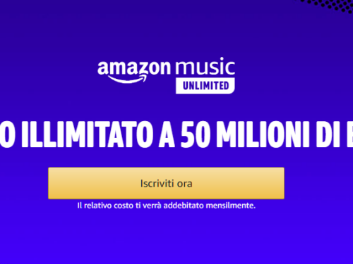 Amazon Music Unlimited – Decine di milioni di brani da ascoltare – Primi 30 giorni gratuiti!