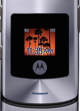 Motorola Moto RAZR V3i 2.2″ 100g Silver
