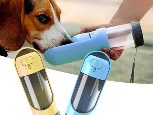 🧴 Portable water dispenser for dogs with carbon filter 🦮 Bowl for Pet Dog Water Bottle | Bottiglia dell’acqua da trasporto per cani