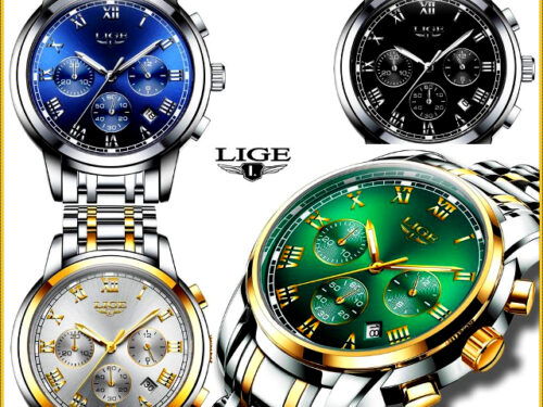 Superb men’s watch ⌚ Top Brand Luxury 💫 Fashion Chronograph Male Sport | Waterproof | All Steel Quartz