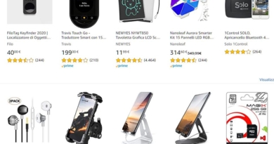 Tecnologia e gadget unici di Amazon