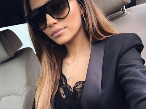 Oversized Sunglasses Women Large Shades for Women Vintage