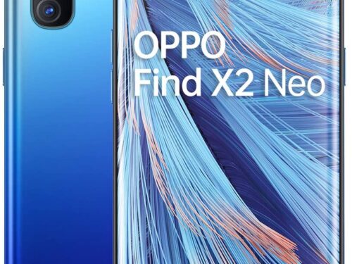 OPPO Find X2 Neo Smartphone , Display 6.5” AMOLED, 4, Fotocamere,256GB NON Espandibili, RAM 12GB, Batteria 4025mAh, Single Sim, Starry blue