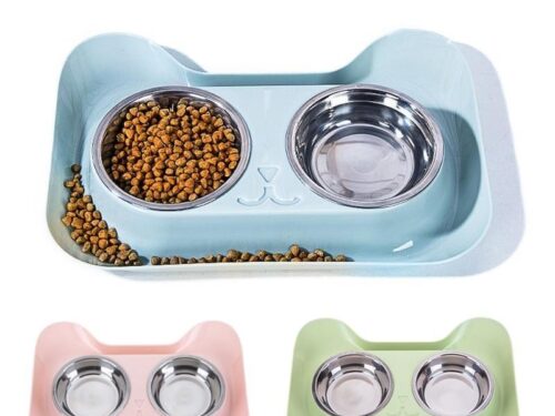 Cat feeder – Divide drinking from eating in style!
