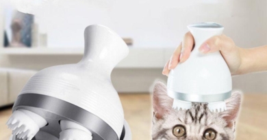 Portable electric cat massager 🐈 Give your cat a relaxing massage! 😻 Get yours here!