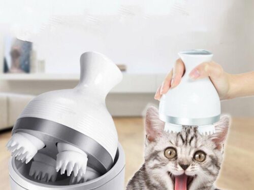 Portable electric cat massager 🐈 Give your cat a relaxing massage! 😻 Get yours here!