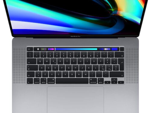 Nuovo Apple MacBook Pro (16″, 16GB RAM, Archiviazione 512GB, Intel Core i7 a 2,6GHz) – Grigio Siderale
