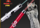 Funny Pet LED Laser Toy for Cats | With Bright Animation Mouse Shadow