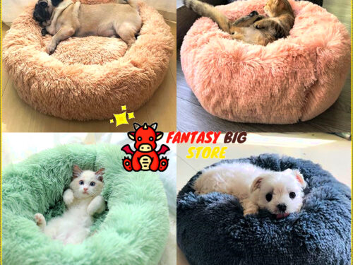 Very comfortable bed for dogs and cats. Your pets will love it! 🐱