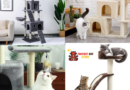Complete multi-level tree for cats and dogs. With tower pulls scratches and berths!