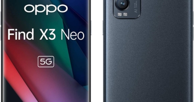 OPPO Find X3 Neo Smartphone 5G, Qualcomm 865, Display 6.55” FHD+AMOLED 90Hz, 4 Fotocamere OIS+EIS, RAM 12GB+ROM 256GB, 4500mAh, Super VOOC 2.0, WiFi 6, Dual Sim, [Versione Italiana], Starlight Black