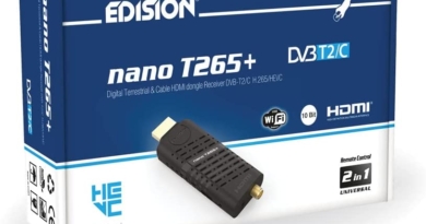Decoder Edision Nano T265+ DVB T2 HD