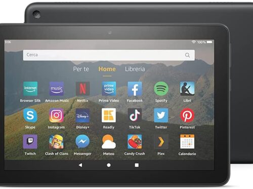 Tablet Fire HD 8 | Schermo HD da 8”, 32 GB (Nero) – Con pubblicità