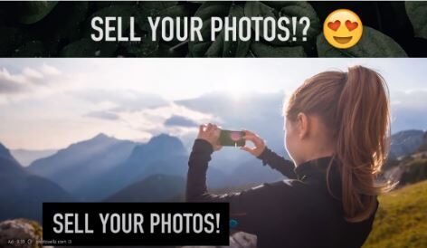 Earn From Your Photos! Earn money with the photos you take with your smartphone!
