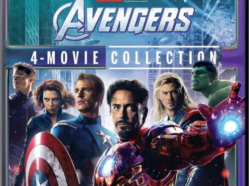 Avengers – 4 Film 4K Collection (The Avengers/Age of Ultron/Infinity War/Endgame) 8 DISCS!