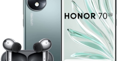 Honor 70 Dual-SIM 128GB ROM + 8GB RAM (GSM | CDMA) Factory Unlocked 5G Smartphone (Emerald Green) – International Version