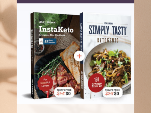 GET 2 FREE KETO COOK EBOOKS! 150-200  Fat-Burning Keto Recipes That Taste Great and Are Easy to Make!