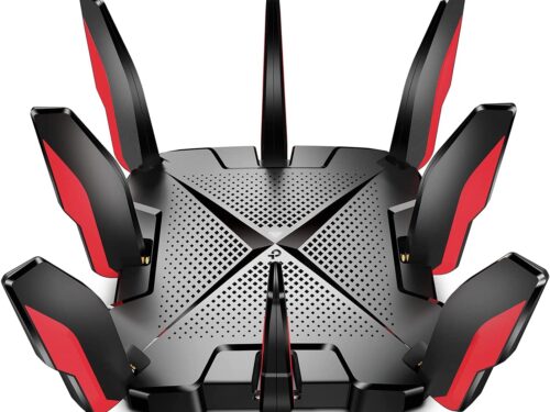 TP-Link AX6600 WiFi 6 Gaming Router (Archer GX90)- Tri Band Gigabit Wireless Internet Router, High-Speed ax Router, Smart VPN Router for a Large Home