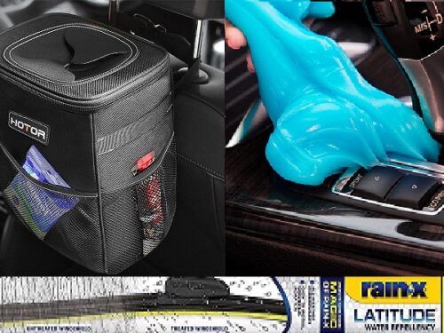 Top 3 Automotive Bestsellers on Amazon: A Comprehensive Review – Discover the Benefits and Features of the Rain-X Wiper Blades, HOTOR Car Trash Can, and Car Cleaning Gel to Keep Your Car Clean, Organized, and Safe on the Road