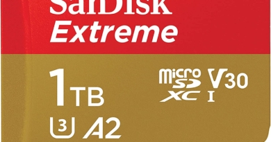 SanDisk 1TB Extreme microSDXC UHS-I Memory Card with Adapter – Up to 190MB/s, C10, U3, V30, 4K, 5K, A2, Micro SD Card- SDSQXAV-1T00-GN6MA