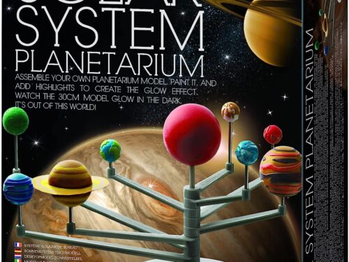 4M Solar System Planetarium – DIY Glow In The Dark Astronomy Planet Model Stem Toys Gift for Kids & Teens, Girls & Boys, Model:3427