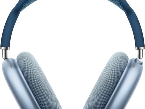 Apple AirPods Max – Sky Blue (Renewed)