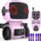 Dandist Robot Toys for Girls, Remote Control Robots for Kids, Talkie and Programming Toy Robot with Auto-Demonstration, Flexible Arms, Dance Moves, Music, and Funny Big Eyes, Girl Toys Age 6-8 2-7