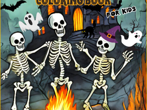 HALLOWEEN COLORING BOOK FOR KIDS: Where Imagination Meets Spooktacular Fun | Color the Creatures Of All Saints’ Night | Ghosts, Pumpkins, Zombies, Vampires, Spiders, Bats | TOD FARLAIN’S BOOKS