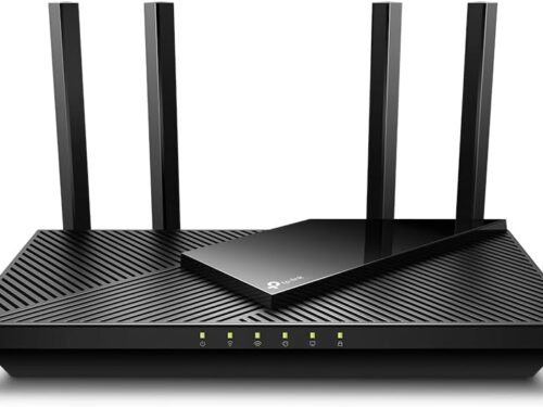 TP-Link AX1800 WiFi 6 Router (Archer AX21) – Dual Band Wireless Internet Router, Gigabit Router, Easy Mesh, Works with Alexa – A Certified for Humans Device