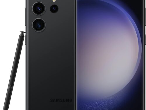 Samsung Galaxy S23 Ultra 512GB Unlocked Android Smartphone with 200MP Camera, S Pen, 8K Video, Long Battery Life – Phantom Black