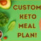 KETO DIET | Unlock Your Dream Body and Health Goals with the Ultimate Custom Keto Meal Plan